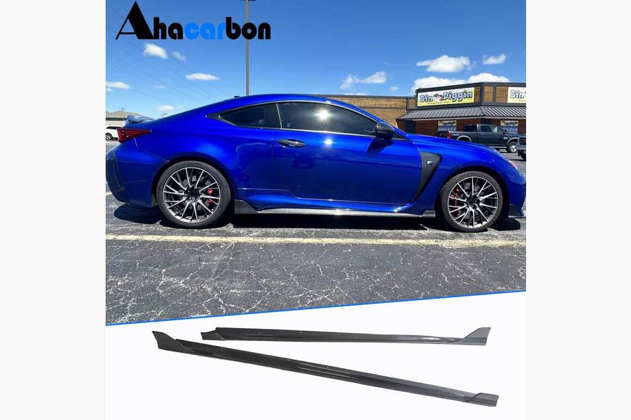 Lexus RC 200t 2014- Minigonne Laterali (per RC F 2014-2018, Carbonio) Foto 1