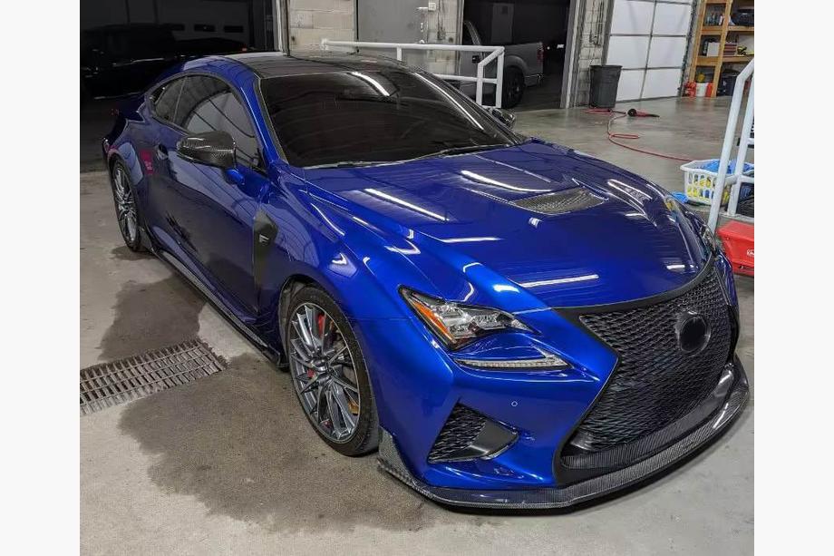 Lexus RC 200t 2014- Minigonne Laterali (per RC F 2014-2018, Carbonio) Foto 3