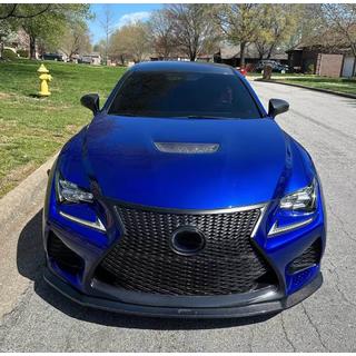 Labbro anteriore Lip (per RC F 2014-2018, Carbonio) Lexus RC 200t 2014- foto 2