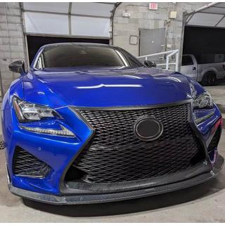 Labbro anteriore Lip (per RC F 2014-2018, Carbonio) Lexus RC 200t 2014- foto 4