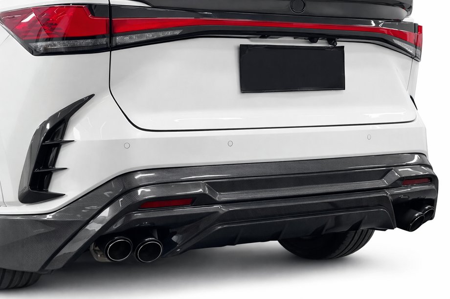 Lexus RX 2022- Copertura paraurti posteriore in carbonio Image