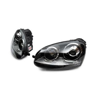 Fari anteriori con lente proiettore Black (2 pz) foto 1