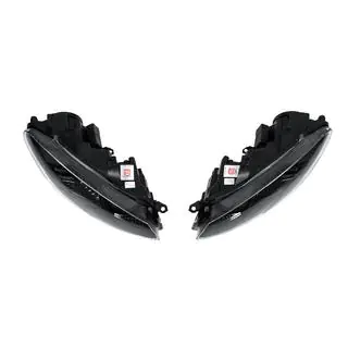 Fari Anteriori Golf 7 Style Black (2 pz) Volkswagen Golf 6 2008-2014 foto 3
