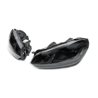 Fari Anteriori Golf 7 Style Black (2 pz) Volkswagen Golf 6 2008-2014 foto 2