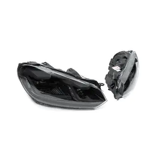 Fari Anteriori Golf 7 Style Black (2 pz) Volkswagen Golf 6 2008-2014 foto 4