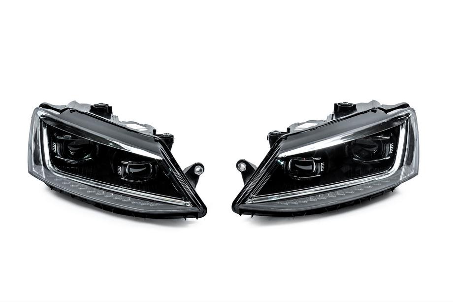 Volkswagen Jetta 2011-2018 Fari anteriori Full LED (senza centraline, 2 pz) Image