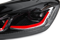 Volkswagen Golf 7/E-Golf 2012-2020 Fari anteriori Red (2012-2017, 2 pz) foto 5