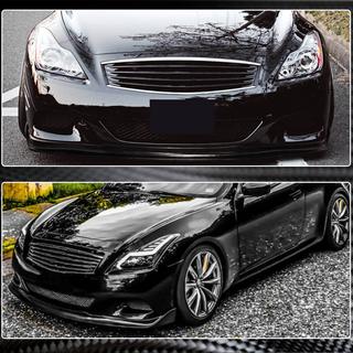 Labbro Anteriore Paraurti (per G37 Coupe 2009-2013, Carbonio) Infiniti G25/G35/37 (V36/CV36) 2006-2015 foto 3