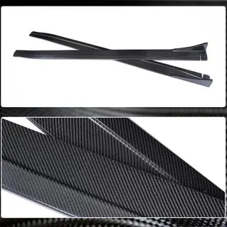 Minigonne Laterali (per G37 SD 2009-2013, Carbonio) Infiniti G25/G35/37 (V36/CV36) 2006-2015 foto 3