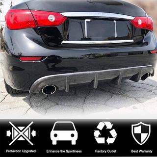 Diffusore Posteriore paraurti V1 per Q50 Base/Sport 2014-2017, Carbonio Infiniti Q50/Q60 2013-2024 foto 2