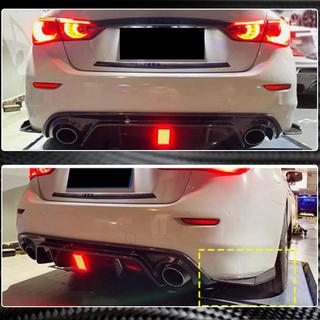 Coperture paraurti posteriore in carbonio per Q50 Base/Sport 2014-2017 Infiniti Q50/Q60 2013-2024 foto 3
