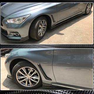 Coperture parafanghi anteriori in carbonio (per Q50 Base/Sport 2014-2020) foto 3