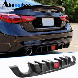 Diffusore paraurti posteriore V1 (per Q50 Base/Sport 2018-2023) Infiniti Q50/Q60 2013-2024 foto 1