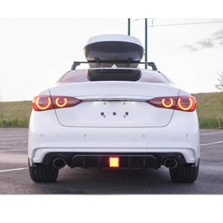 Diffusore paraurti posteriore V1 (per Q50 Base/Sport 2018-2023) Infiniti Q50/Q60 2013-2024 foto 2