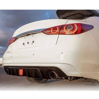 Diffusore paraurti posteriore V1 (per Q50 Base/Sport 2018-2023) Infiniti Q50/Q60 2013-2024 foto 3