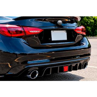 Diffusore paraurti posteriore V1 (per Q50 Base/Sport 2018-2023) foto 1