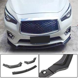 Labbro anteriore V2 per Q50 Base 2018-2023, Carbonio Infiniti Q50/Q60 2013-2024 foto 1