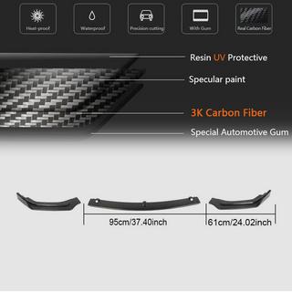 Labbro anteriore V2 per Q50 Base 2018-2023, Carbonio Infiniti Q50/Q60 2013-2024 foto 3