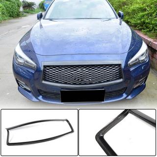 Cornice griglia anteriore (per Q50 Base/Sport 2014-2017, Carbonio) Infiniti Q50/Q60 2013-2024 foto 1