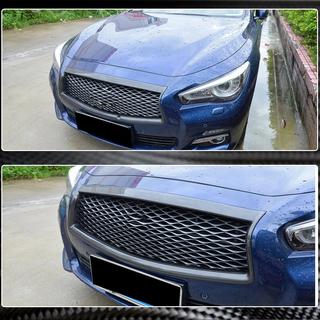 Cornice griglia anteriore (per Q50 Base/Sport 2014-2017, Carbonio) Infiniti Q50/Q60 2013-2024 foto 3