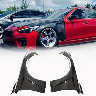 Parafanghi (per Q50 2014-2020, Carbonio) Infiniti Q50/Q60 2013-2024 foto 2