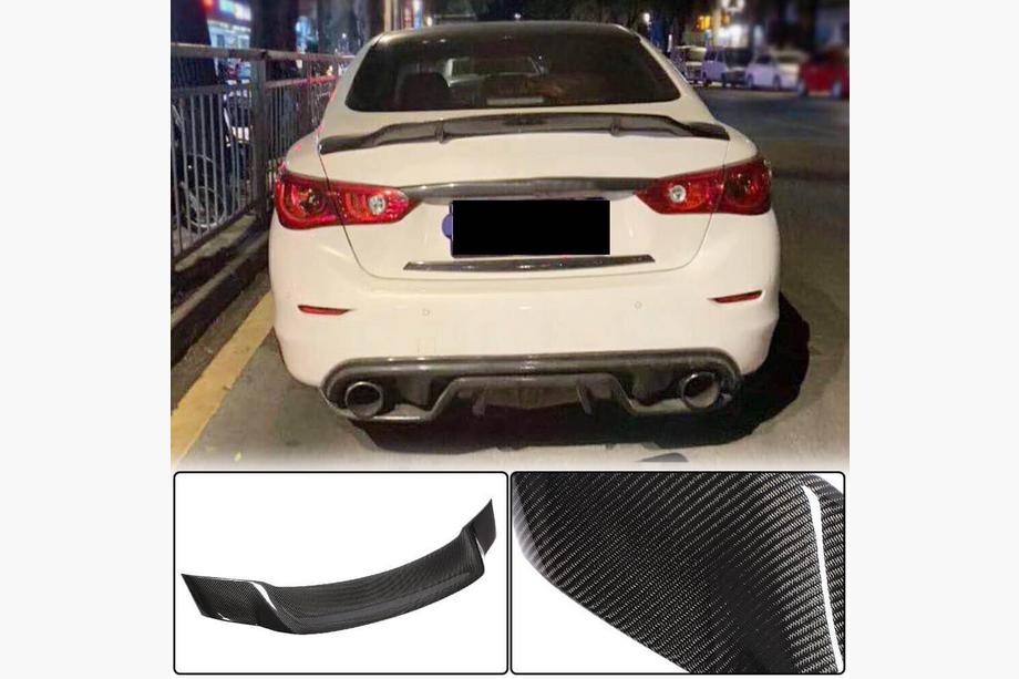 Infiniti Q50/Q60 2013-2024 Spoiler V1 (per Q50, Carbonio) Image