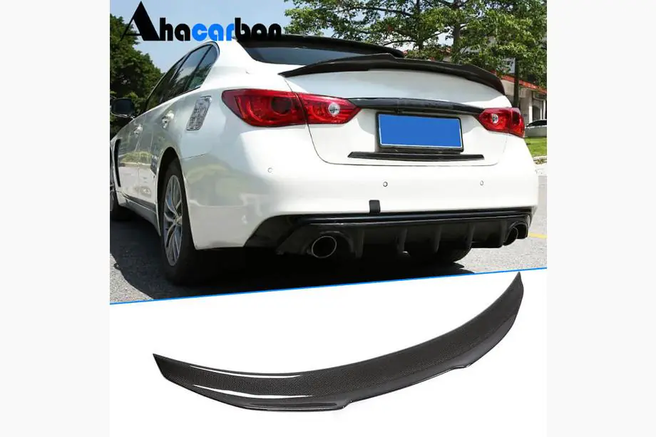 Infiniti Q50/Q60 2013-2024 Spoiler V5 (per Q50, Carbonio) Image