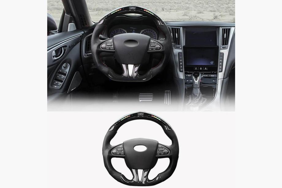 Infiniti Q50/Q60 2013-2024 Volante Anatomico (per 2014-2017, Carbonio) Image