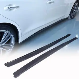 Minigonne Laterali V2 (per Q50, Carbonio) Infiniti Q50/Q60 2013-2024 foto 1