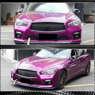 Labbro Anteriore V1 per Q50 Sport 2014-2017 Carbonio Infiniti Q50/Q60 2013-2024 foto 3