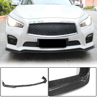 Labbro anteriore V2 per Q50 Sport 2014-2017 Carbonio Infiniti Q50/Q60 2013-2024 foto 1