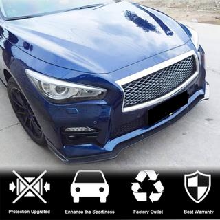 Labbro anteriore V2 per Q50 Sport 2014-2017 Carbonio Infiniti Q50/Q60 2013-2024 foto 2