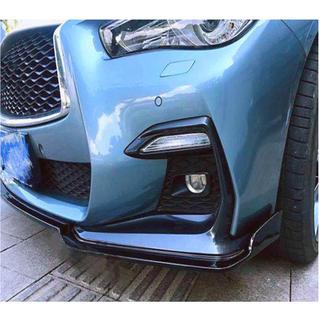 Labbro anteriore V1 per Q50 Sport 2018-2022, Carbonio Infiniti Q50/Q60 2013-2024 foto 4