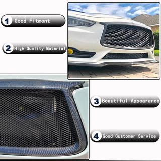 Cornice griglia anteriore (per Q60 2016-2022, Carbonio) Infiniti Q50/Q60 2013-2024 foto 3