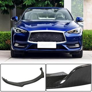 Labbro anteriore V1 per Q60 2016-2022 Carbonio Infiniti Q50/Q60 2013-2024 foto 1