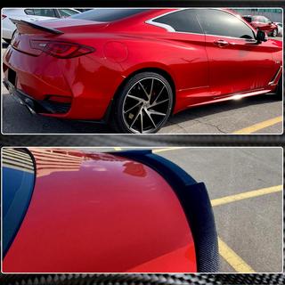 Spoiler V1 (per Q60 2016-2022, Carbonio) Infiniti Q50/Q60 2013-2024 foto 4