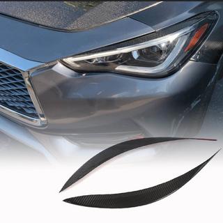 Palpebre fari (per Q60 2016-2022, Carbonio) Infiniti Q50/Q60 2013-2024 foto 1