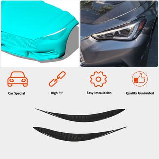 Palpebre fari (per Q60 2016-2022, Carbonio) Infiniti Q50/Q60 2013-2024 foto 3