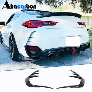 Coperture paraurti posteriore (per Q60 2016-2022, Carbonio) Infiniti Q50/Q60 2013-2024 foto 1