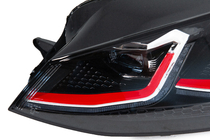 Volkswagen Golf 7/E-Golf 2012-2020 Fari anteriori Red FullLed (2012-2017, 2 pz) foto 7