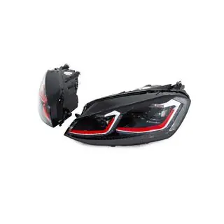 Fari anteriori Red FullLed (2012-2017, 2 pz) Volkswagen Golf 7/E-Golf 2012-2020 foto 4