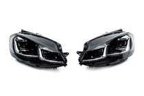 Volkswagen Golf 7/E-Golf 2012-2020 Fari anteriori Silver (2017-2020, senza centraline, 2 pz) foto 2