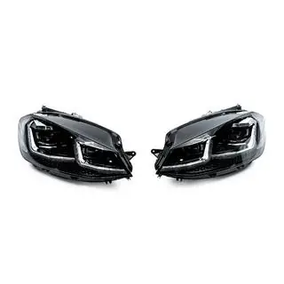 Fari Anteriori Silver (2017-2020, Set 2 pezzi) Volkswagen Golf 7/E-Golf 2012-2020 foto 2
