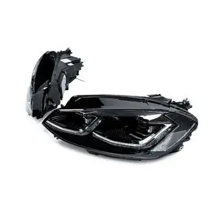 Fari Anteriori Silver (2017-2020, Set 2 pezzi) Volkswagen Golf 7/E-Golf 2012-2020 foto 4