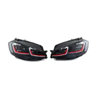 Fari Anteriori Red (2017-2020, 2 pz) Volkswagen Golf 7/E-Golf 2012-2020 foto 1