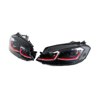Fari Anteriori Red (2017-2020, 2 pz) Volkswagen Golf 7/E-Golf 2012-2020 foto 4