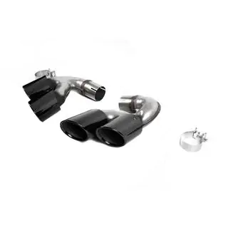Terminali di scarico V1 Black stile X5M F95 foto 2
