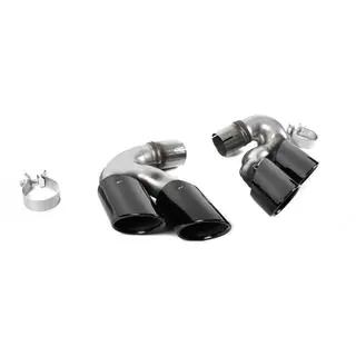 Terminali di scarico V1 Black stile X5M F95 foto 3