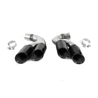 Terminali di scarico V1 Black stile X5M F95 foto 4