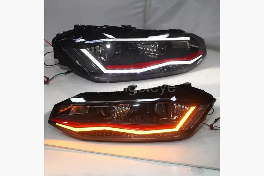 Volkswagen Polo 2017- Fari anteriori Full LED Red (2 pz) Image